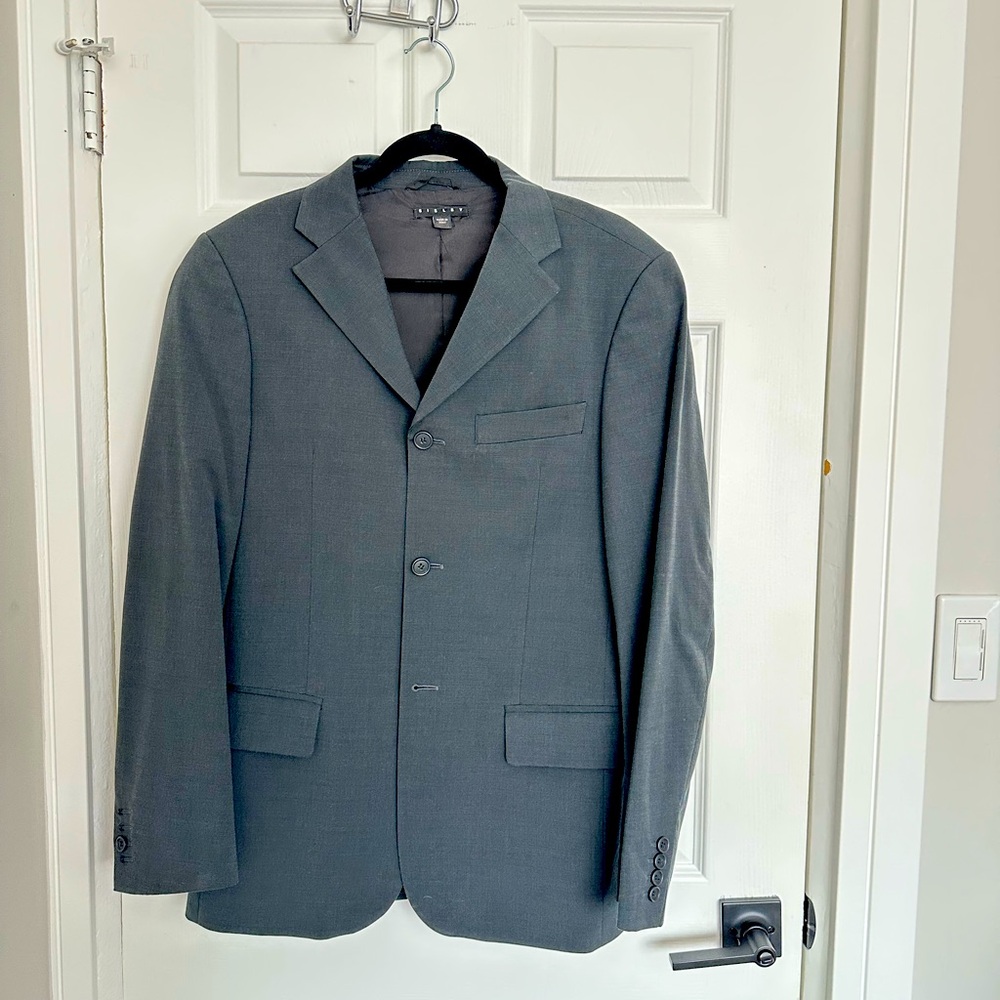 SISLEY Gray Blazer – Made in Italy – EU 48 (US 38R), Excellent